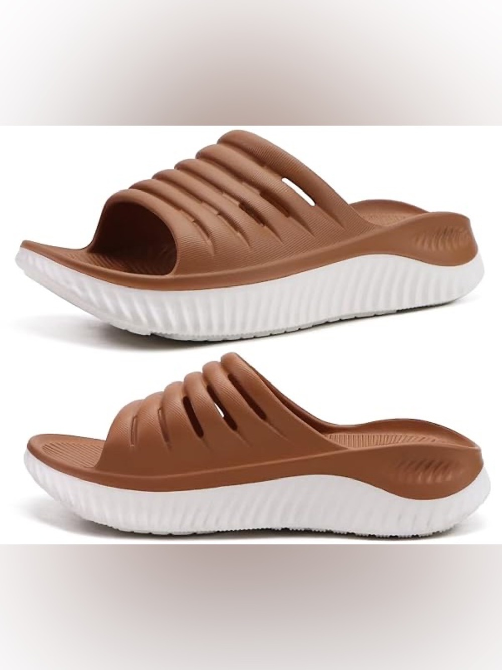 KuaiLu Womens Recovery Sandals Size 7